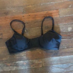 NWT American eagle black scoop swimsuit top